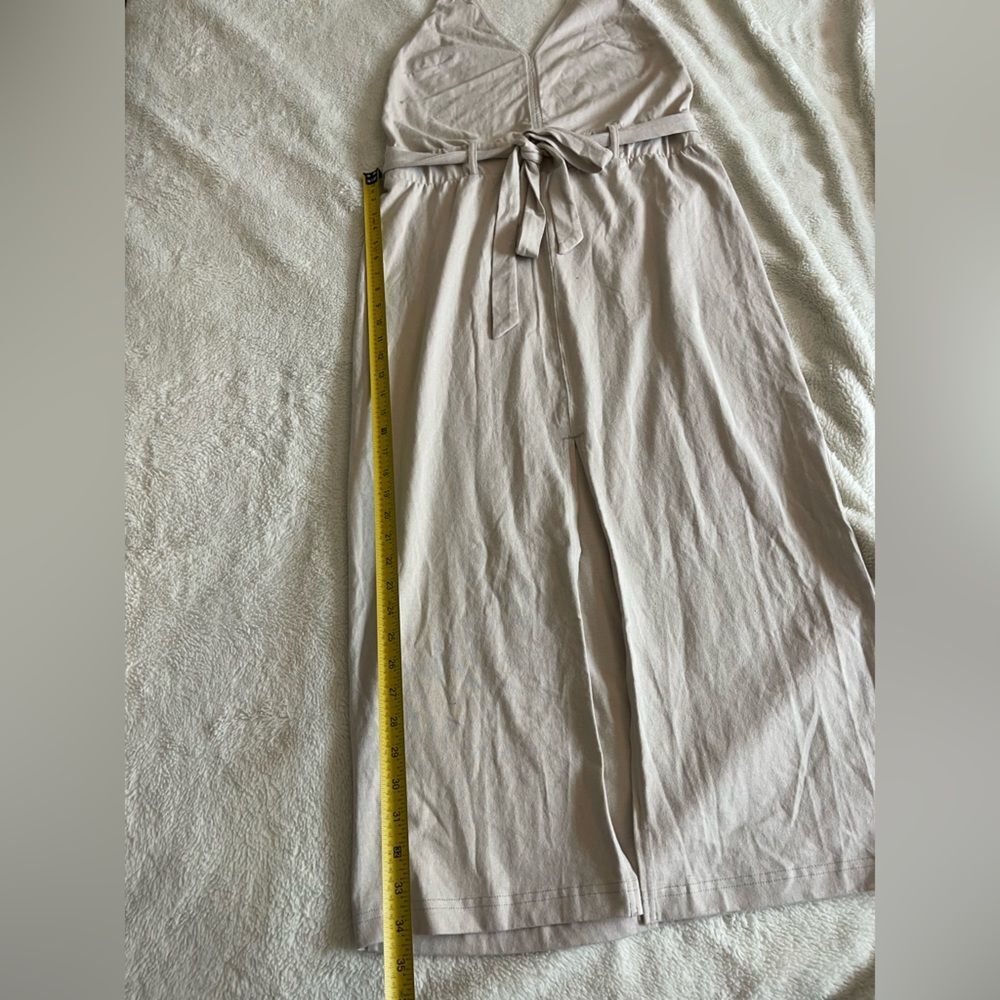 Free People Randi Midi Dress In Pumice Stone. NWOT! Sz M - Picture 5 of 10